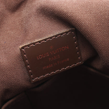 ブルックリンPM ダミエエベヌ ショルダーバッグ PVC レザー ブラウン ルイヴィトン バッグ LOUIS VUITTON