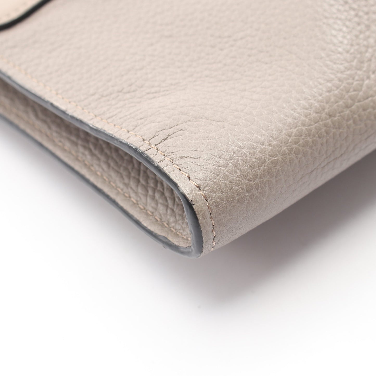 クラッチバッグ レザー グレーベージュ クロエ バッグ Chloe