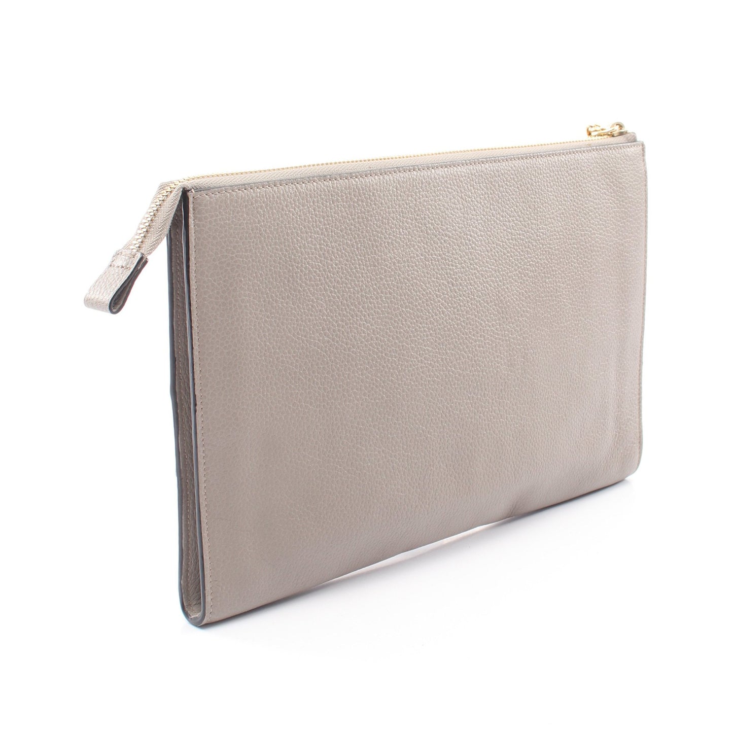 クラッチバッグ レザー グレーベージュ クロエ バッグ Chloe