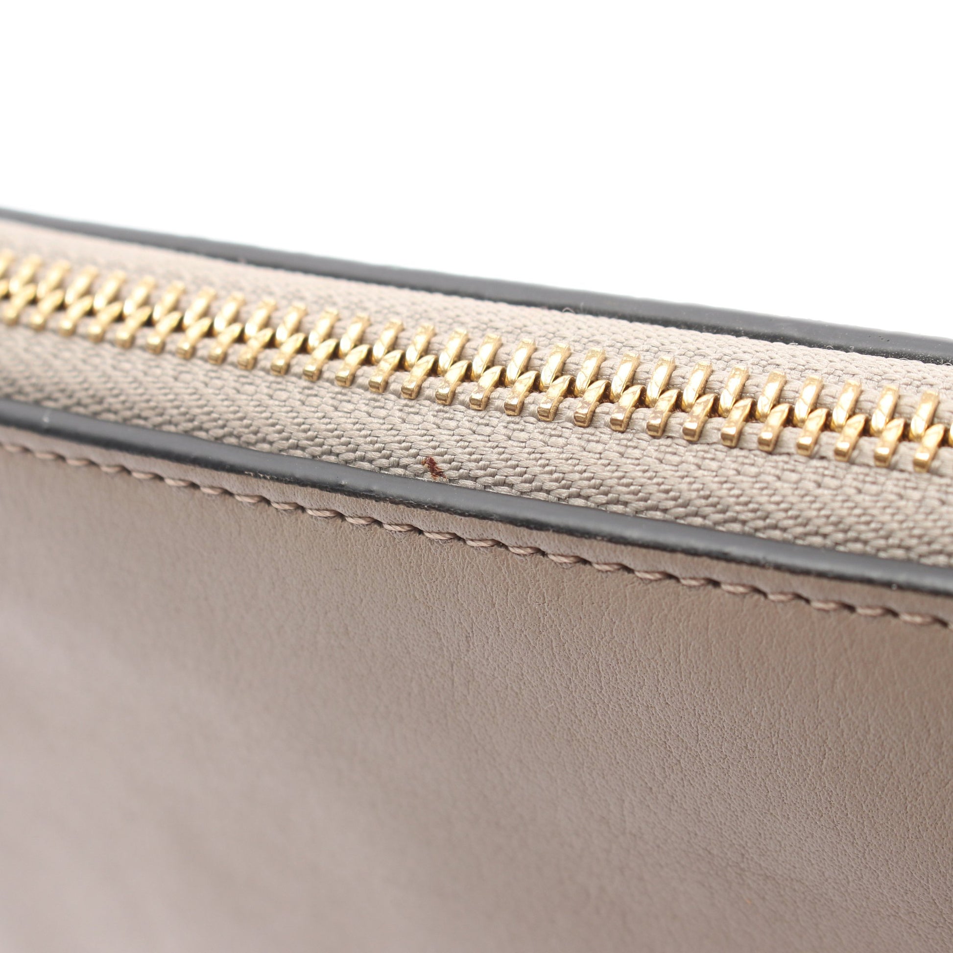 クラッチバッグ レザー グレーベージュ クロエ バッグ Chloe