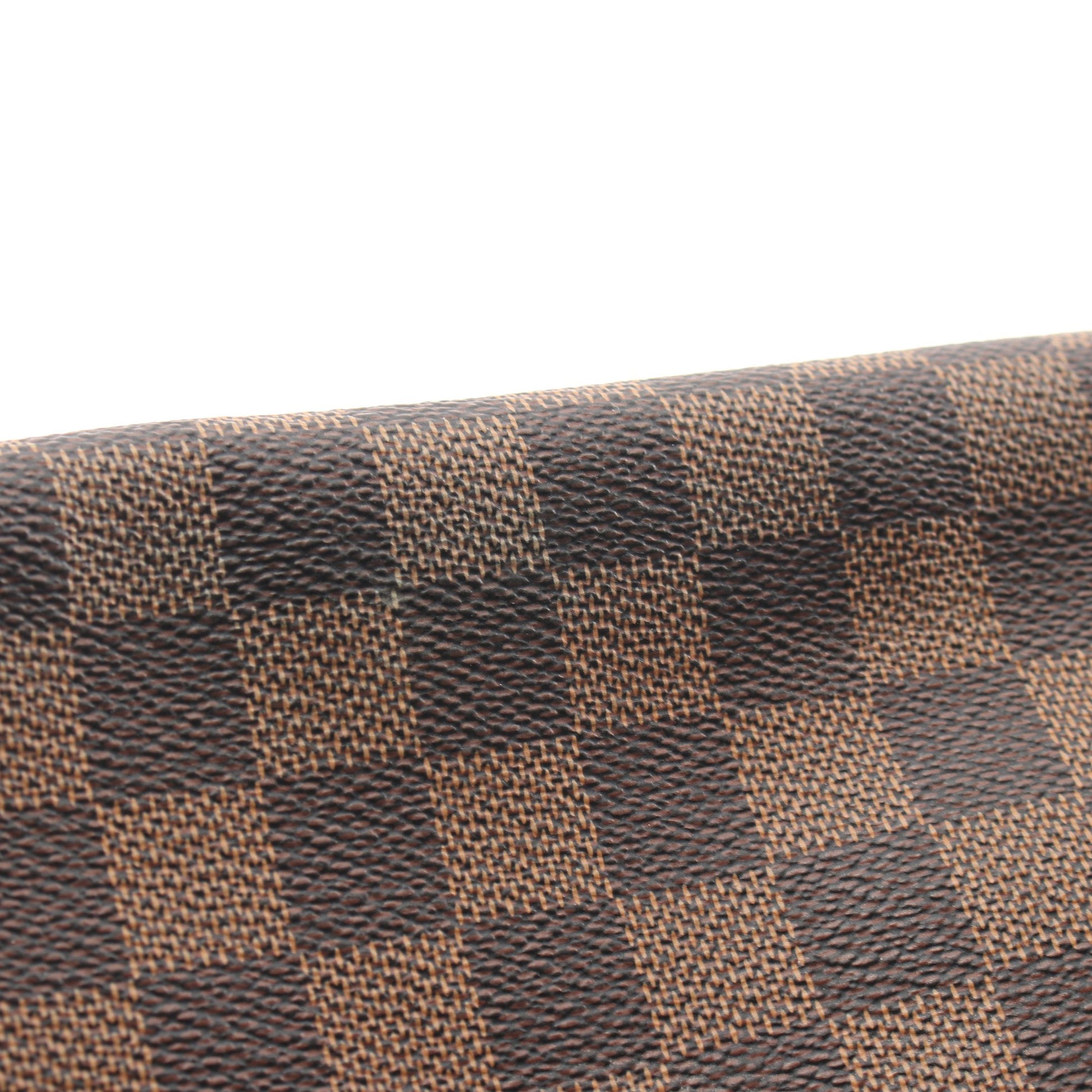 ブルックリンGM ダミエエベヌ ショルダーバッグ PVC レザー ブラウン ルイヴィトン バッグ LOUIS VUITTON