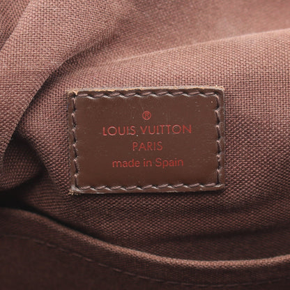 ブルックリンGM ダミエエベヌ ショルダーバッグ PVC レザー ブラウン ルイヴィトン バッグ LOUIS VUITTON