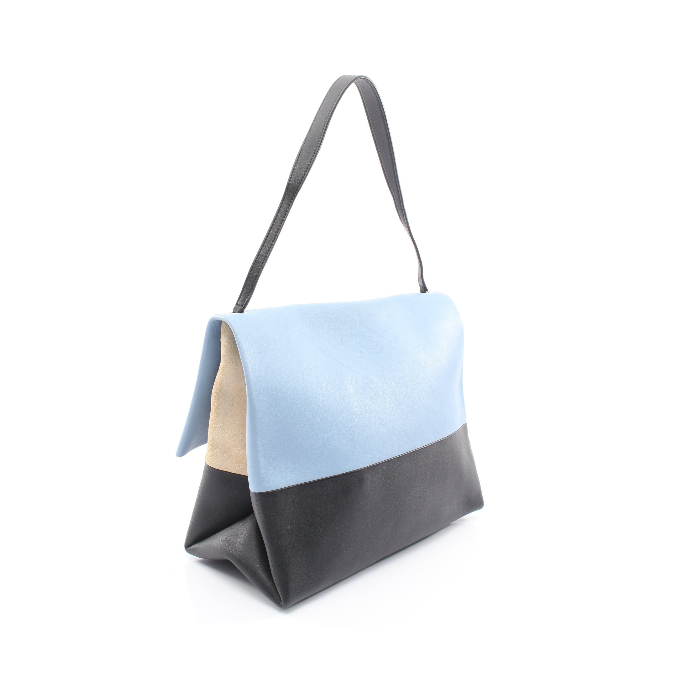 CELINE ライトブルー レザー ハンドバッグ CELINE ライトブルー レザー ハンドバッグ | ヤマダウェブコム