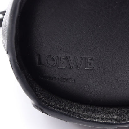 パンダバッグ ミニ ショルダーバッグ レザー ブラック オフホワイト ロエベ バッグ LOEWE