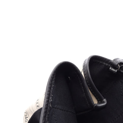 NAVY CABAS S ネイビーカバ ハンドバッグ トートバッグ キャンバス レザー アイボリー ブラック バレンシアガ バッグ BALENCIAGA