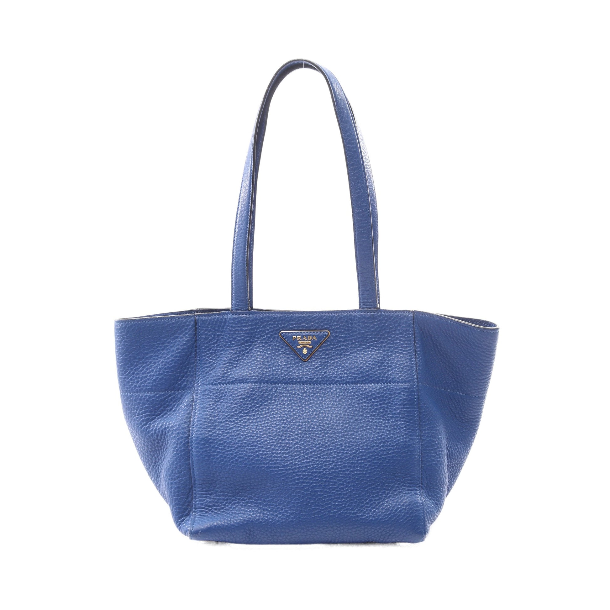 VIT.DAINO ショルダーバッグ トートバッグ レザー ブルー プラダ バッグ PRADA
