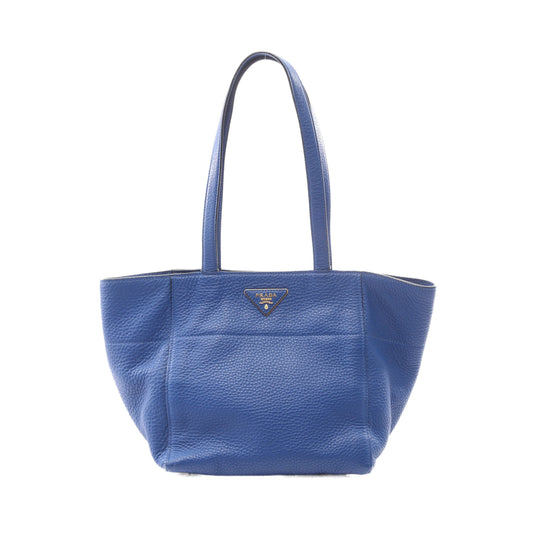 VIT.DAINO ショルダーバッグ トートバッグ レザー ブルー プラダ バッグ PRADA