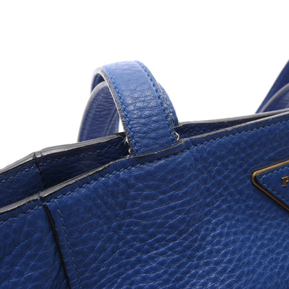 VIT.DAINO ショルダーバッグ トートバッグ レザー ブルー プラダ バッグ PRADA