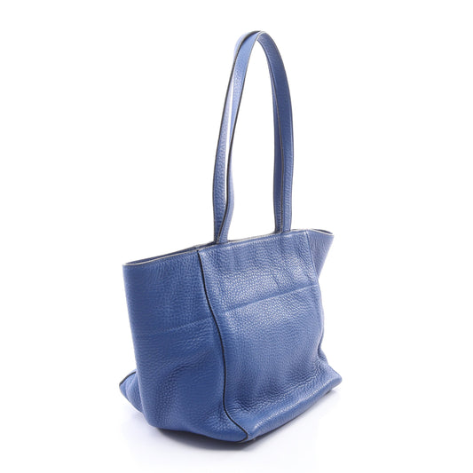 VIT.DAINO ショルダーバッグ トートバッグ レザー ブルー プラダ バッグ PRADA