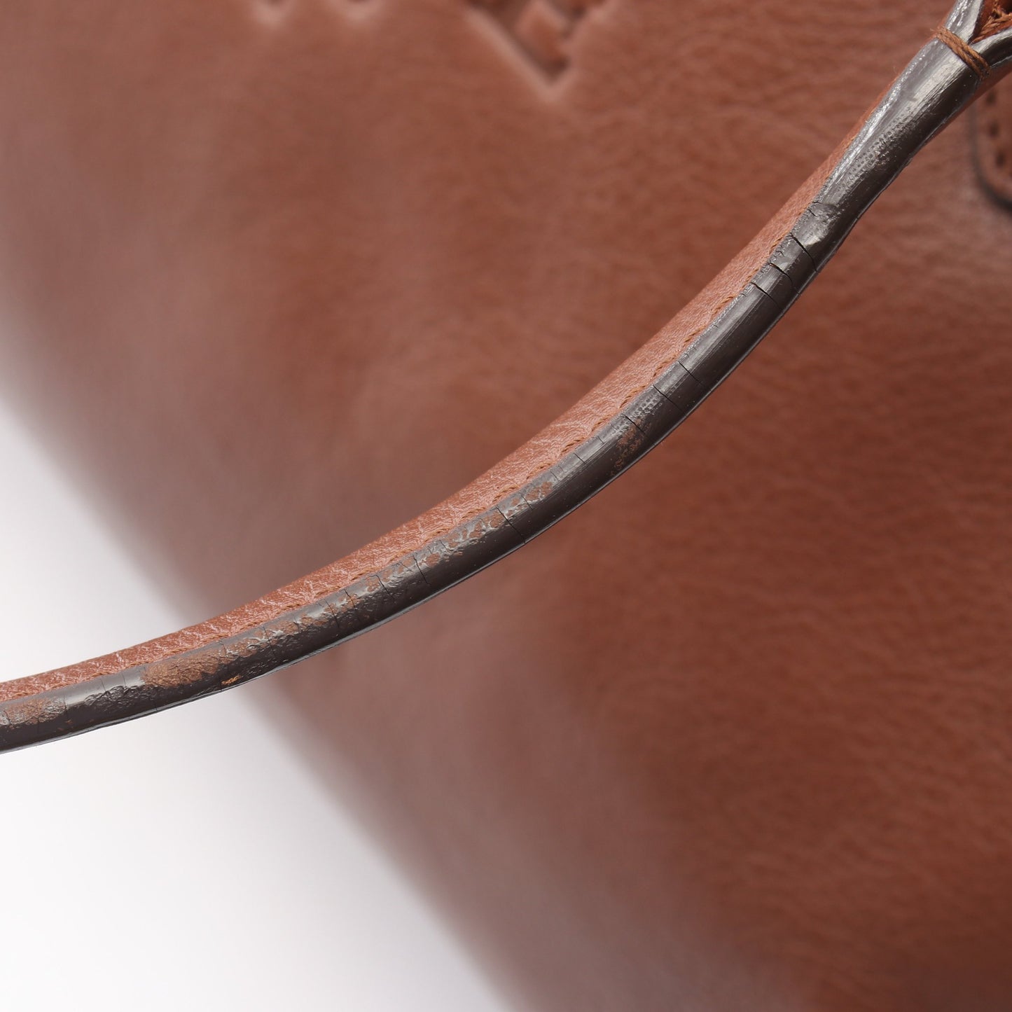 ヘリテージ ミニボストンバッグ レザー ブラウン ロエベ バッグ LOEWE