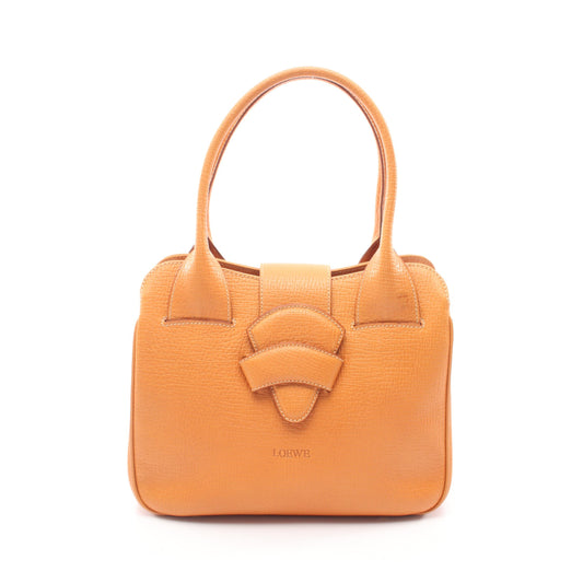 バルセロナ ハンドバッグ レザー ライトブラウン ロエベ バッグ LOEWE
