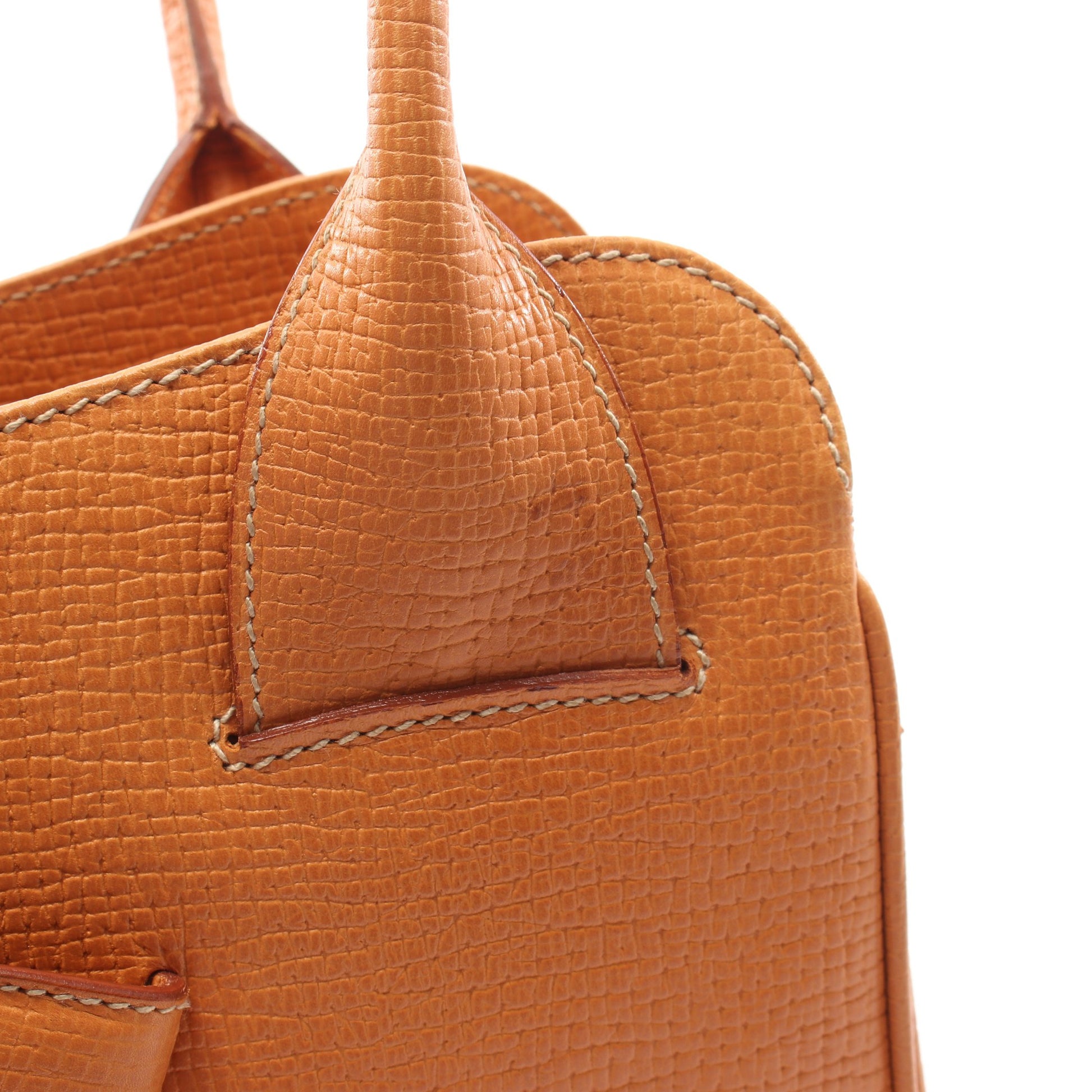 バルセロナ ハンドバッグ レザー ライトブラウン ロエベ バッグ LOEWE