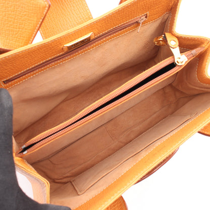 バルセロナ ハンドバッグ レザー ライトブラウン ロエベ バッグ LOEWE