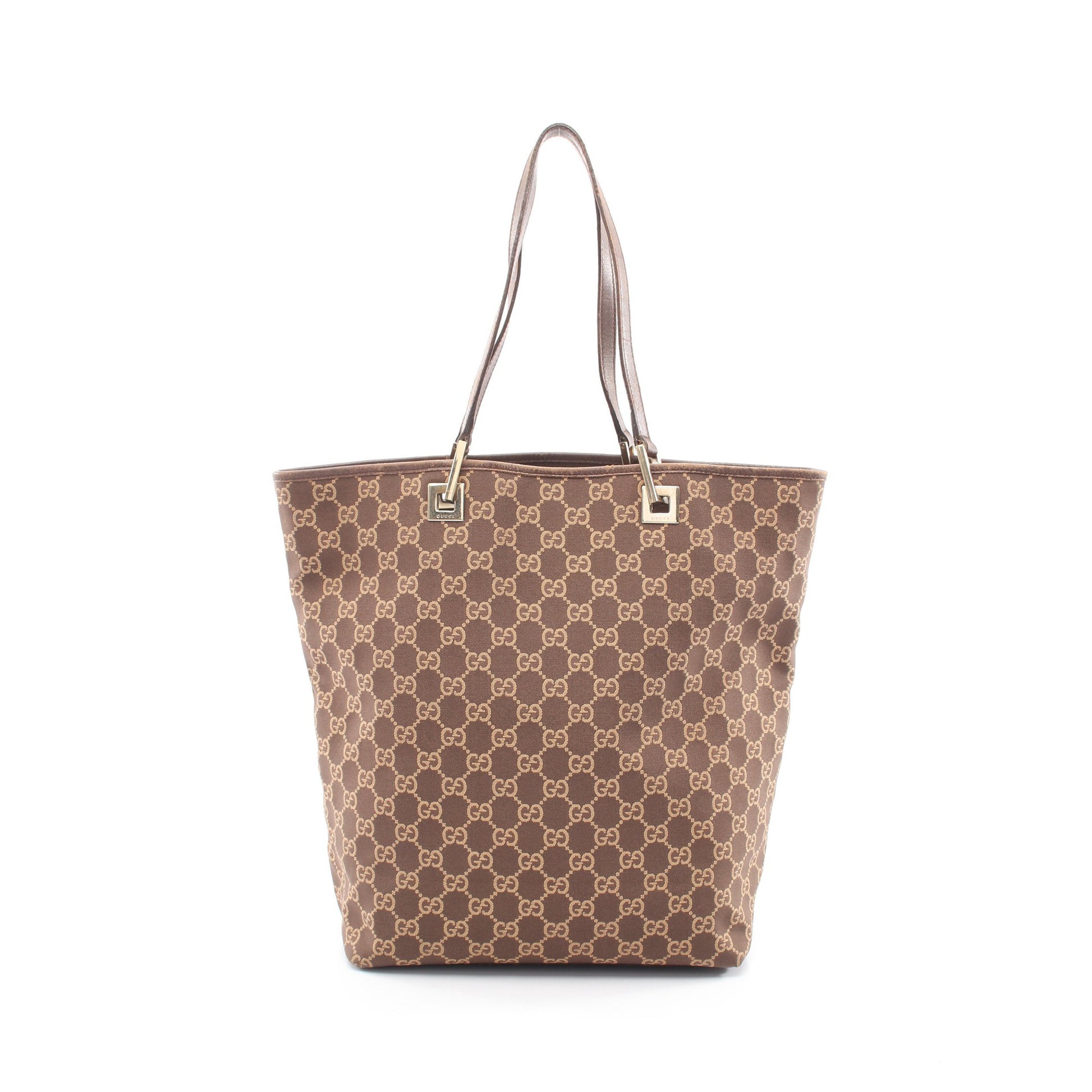 GG柄 ショルダーバッグ トートバッグ キャンバス レザー ブラウン グッチ バッグ GUCCI