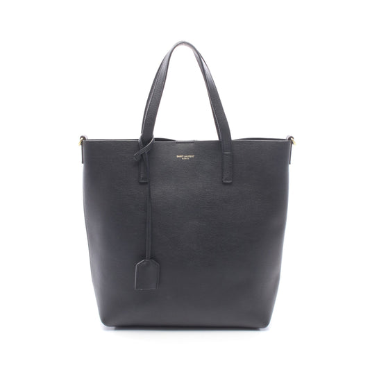 トイ ショッピング ハンドバッグ トートバッグ レザー ブラック サンローランパリ バッグ SAINT LAURENT PARIS