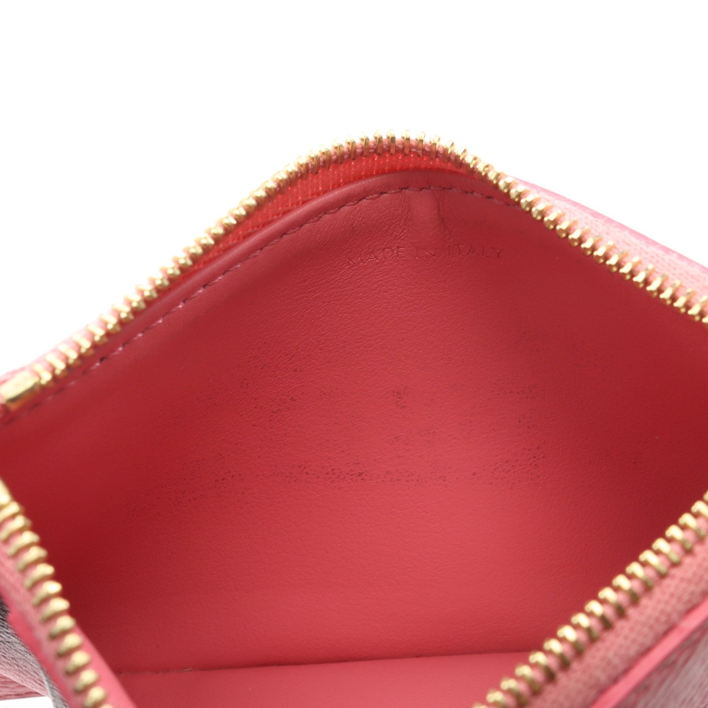 コンパクト ジップドカードホルダー コインケース カードケース レザー ピンク セリーヌ 財布・小物 CELINE