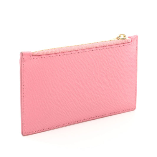 コンパクト ジップドカードホルダー コインケース カードケース レザー ピンク セリーヌ 財布・小物 CELINE