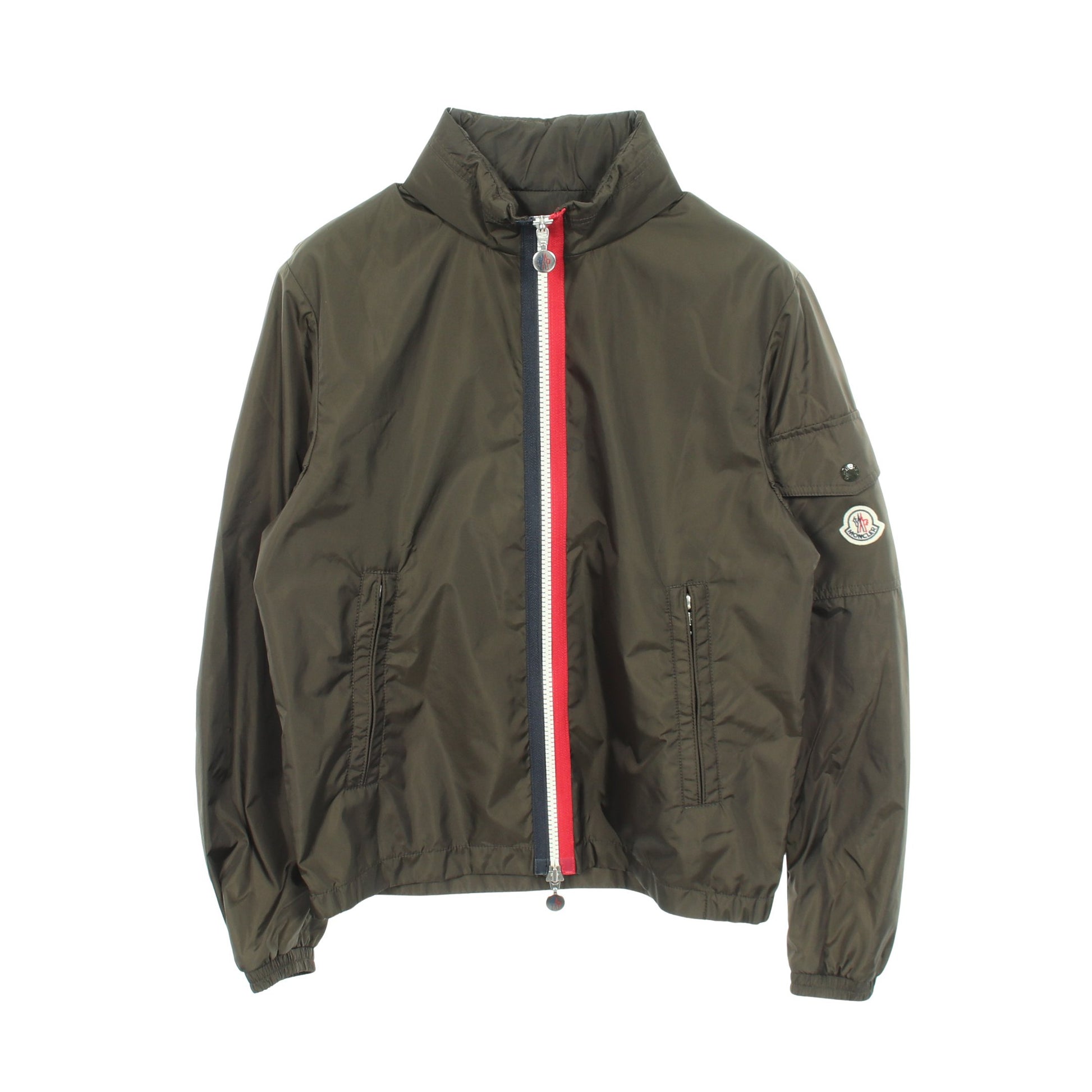 KERALLE ジップアップ フード付き ブルゾン ナイロン ダークグリーン モンクレール アウター MONCLER