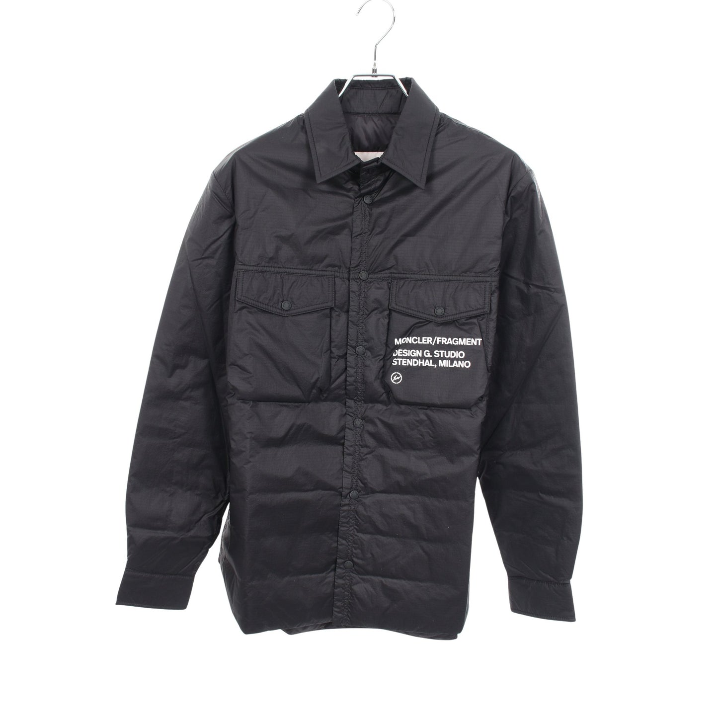 MONCLER GENIUS 7 FRAGMENT HIROSHI FUJIWARA MAZEN ダウンジャケット ナイロン ブラック モンクレール