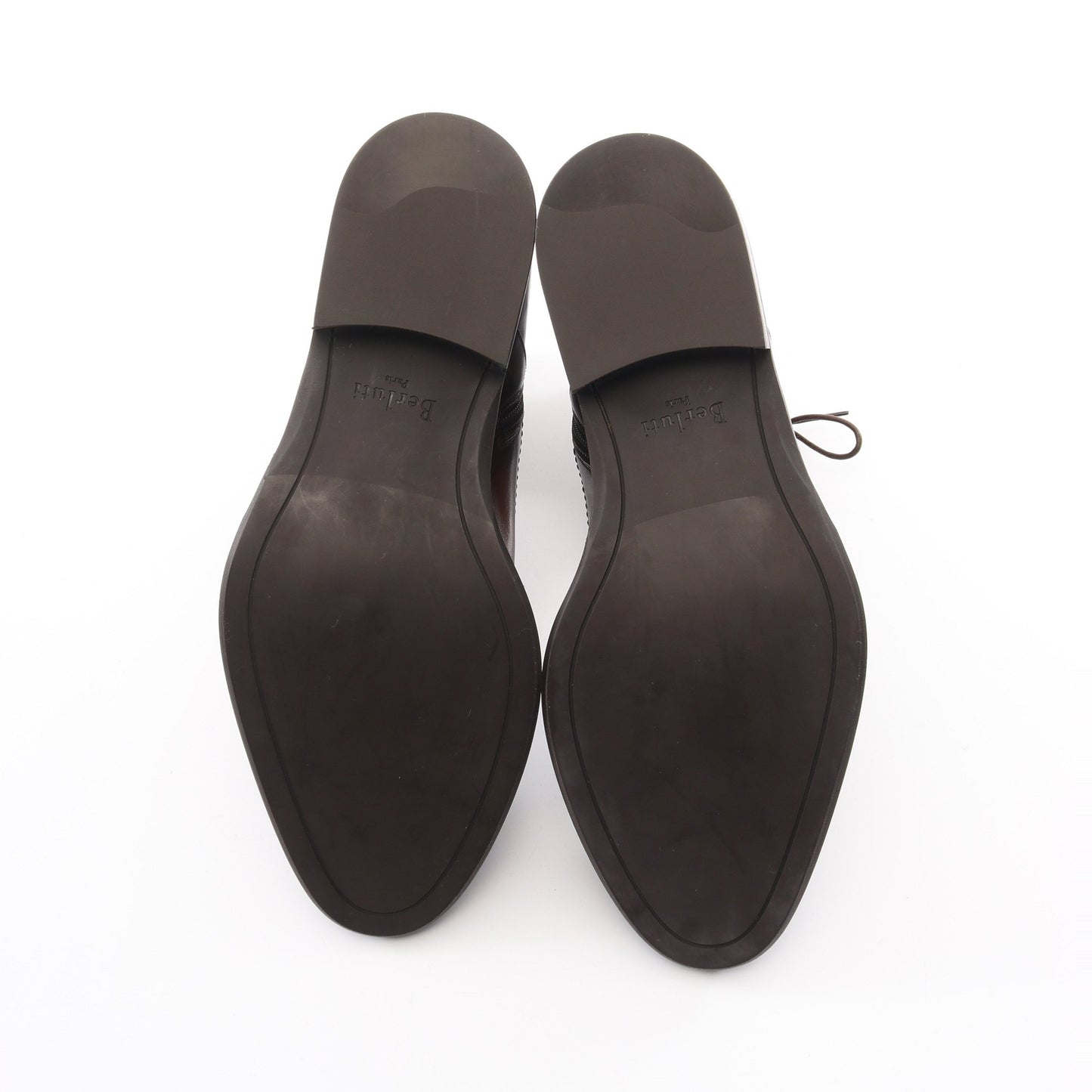 ERIS サイドジップ ブーツ レザー ブラウン ベルルッティ シューズ Berluti
