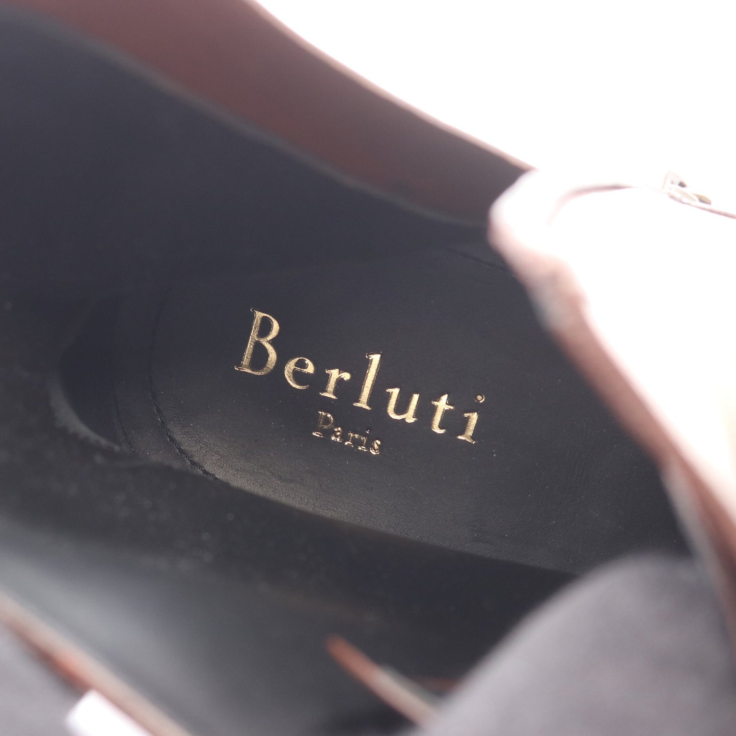 ERIS サイドジップ ブーツ レザー ブラウン ベルルッティ シューズ Berluti