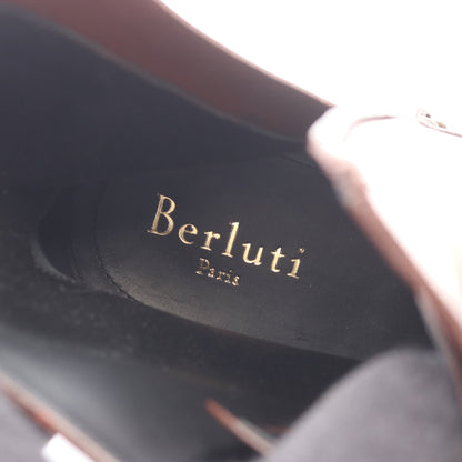 ERIS サイドジップ ブーツ レザー ブラウン ベルルッティ シューズ Berluti