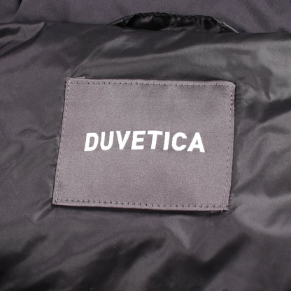 ALAQUA ダウンコート ナイロン ブラック デュベティカ アウター DUVETICA
