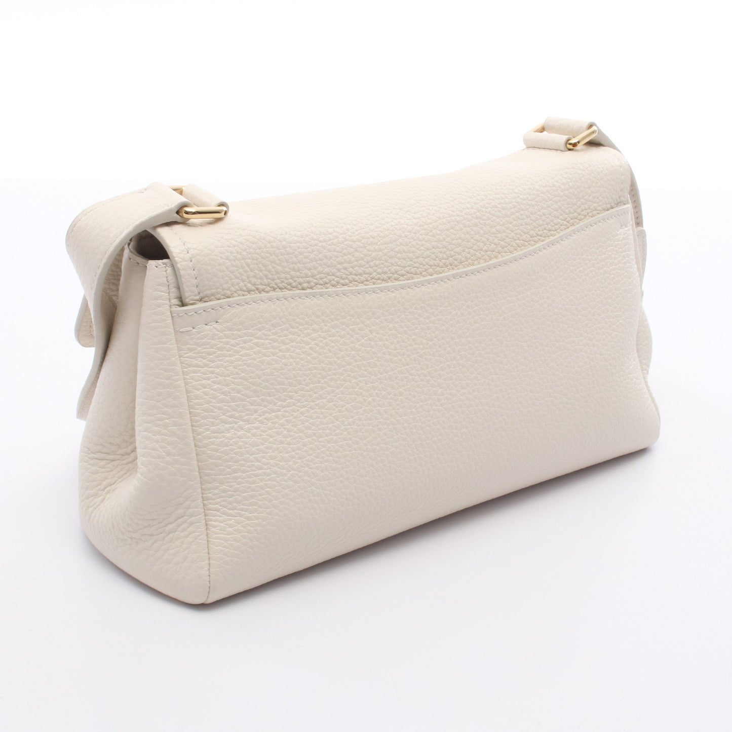 ヴィッテロダイノ ソフト ショルダーバッグ レザー ホワイト プラダ バッグ PRADA