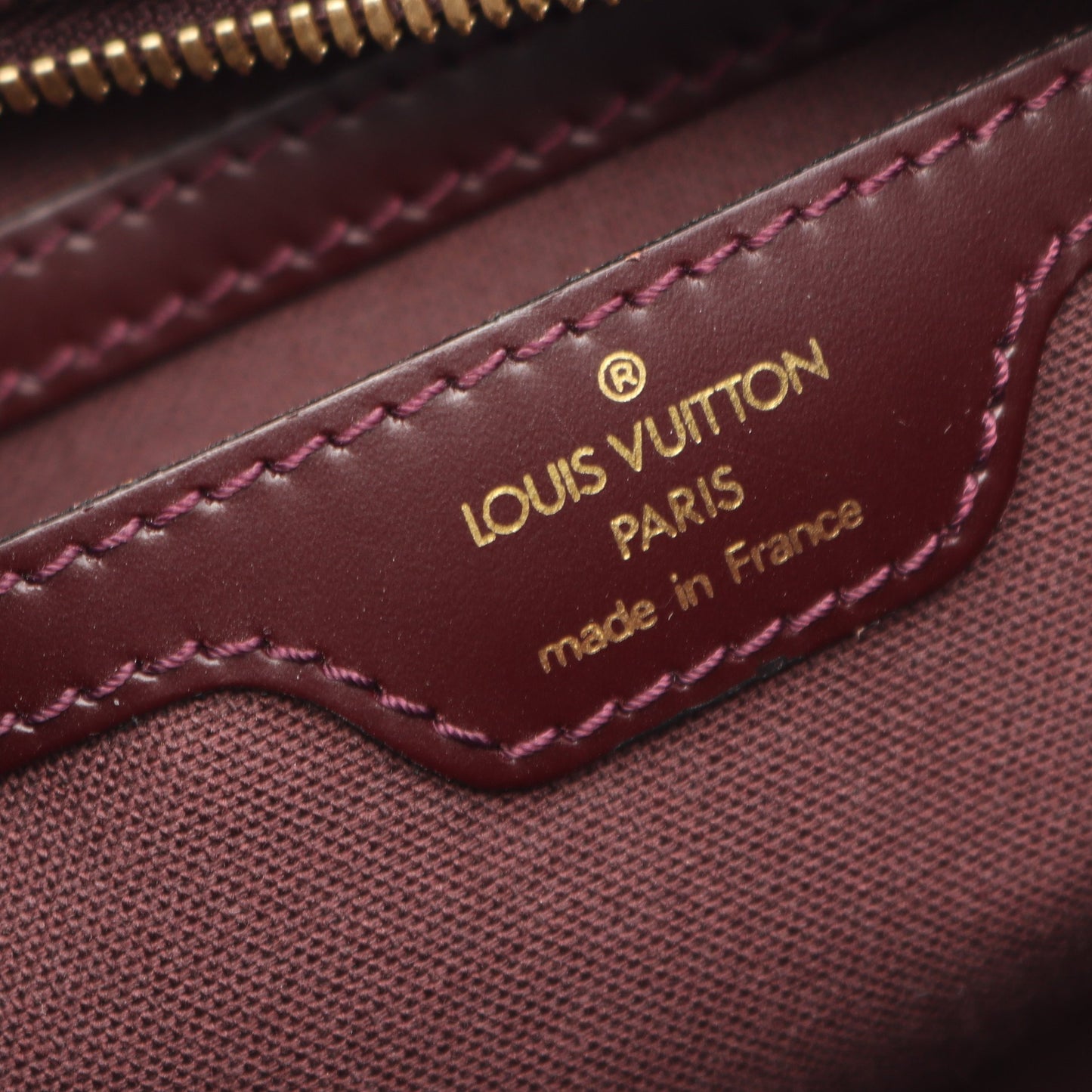 リポーターPM タイガ アカジュー ショルダーバッグ レザー ボルドー ルイヴィトン バッグ LOUIS VUITTON