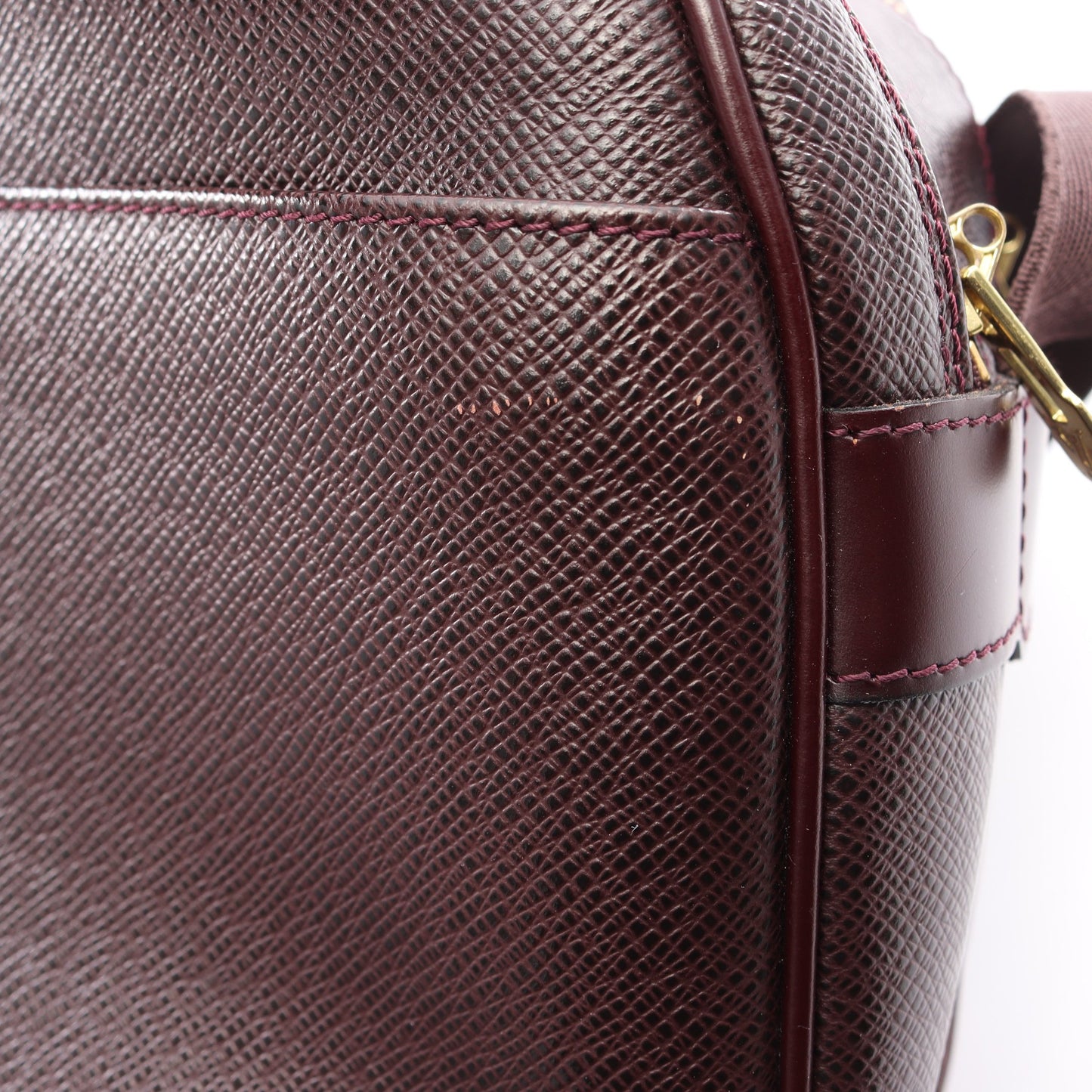 リポーターPM タイガ アカジュー ショルダーバッグ レザー ボルドー ルイヴィトン バッグ LOUIS VUITTON