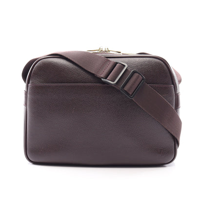 リポーターPM タイガ アカジュー ショルダーバッグ レザー ボルドー ルイヴィトン バッグ LOUIS VUITTON