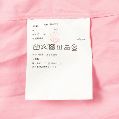 リボン 長袖 シャツ コットン ピンク コムデギャルソンコムデギャルソン トップス Comme des Garcons Comme des Garcons
