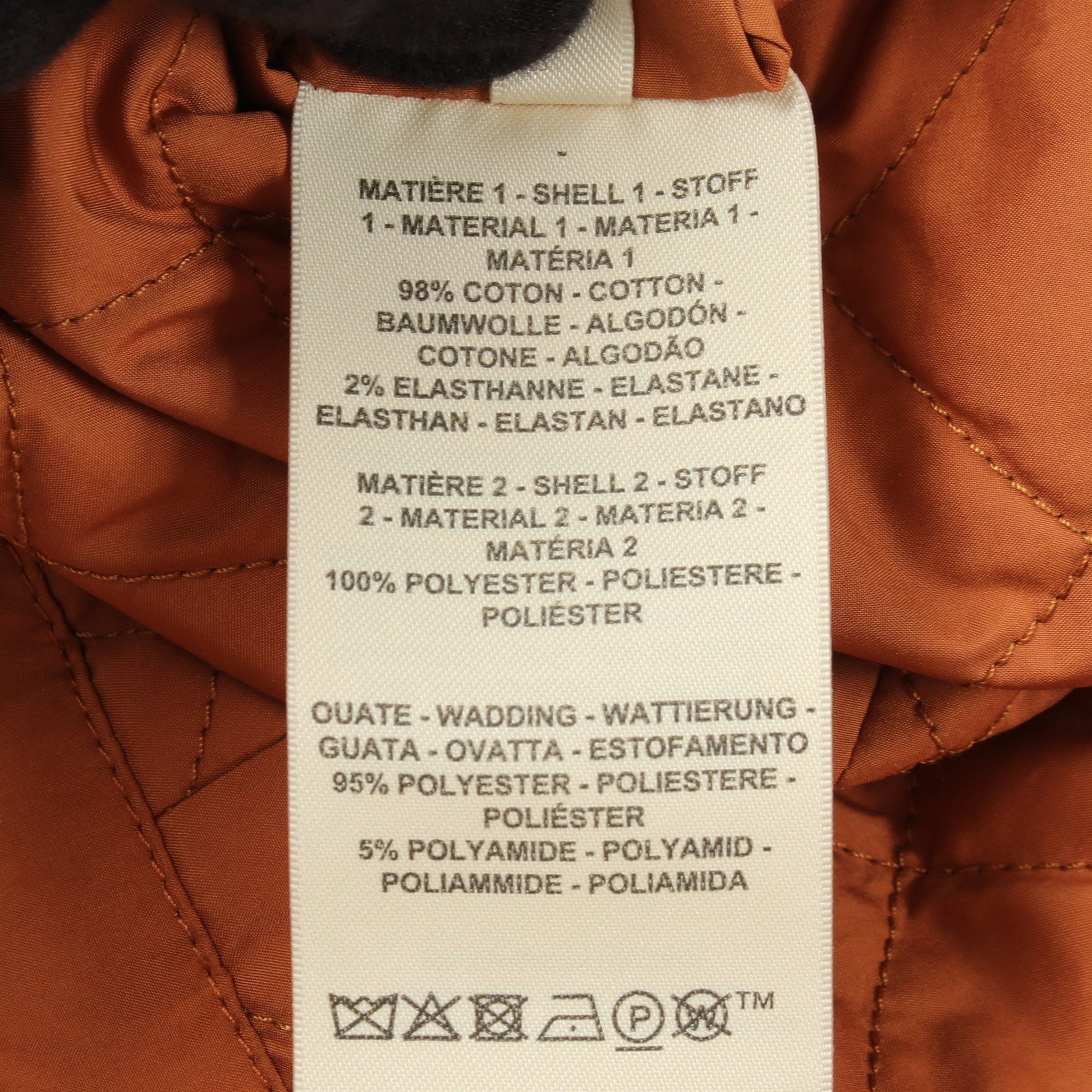 シェーヌダンクル リバーシブル コート コットン ホワイト ブラウン エルメス アウター HERMES