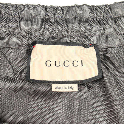 GGモノグラム オフザグリッド パンツ ナイロン グレー グッチ ボトムス GUCCI