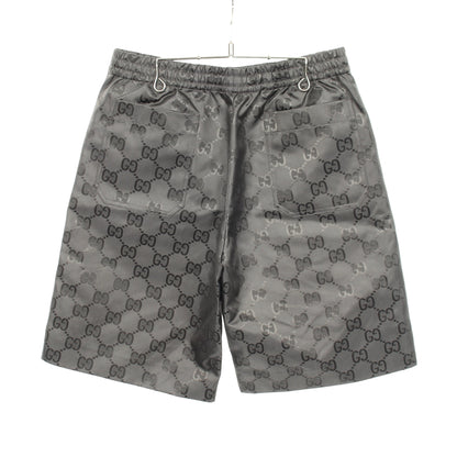 GGモノグラム オフザグリッド パンツ ナイロン グレー グッチ ボトムス GUCCI