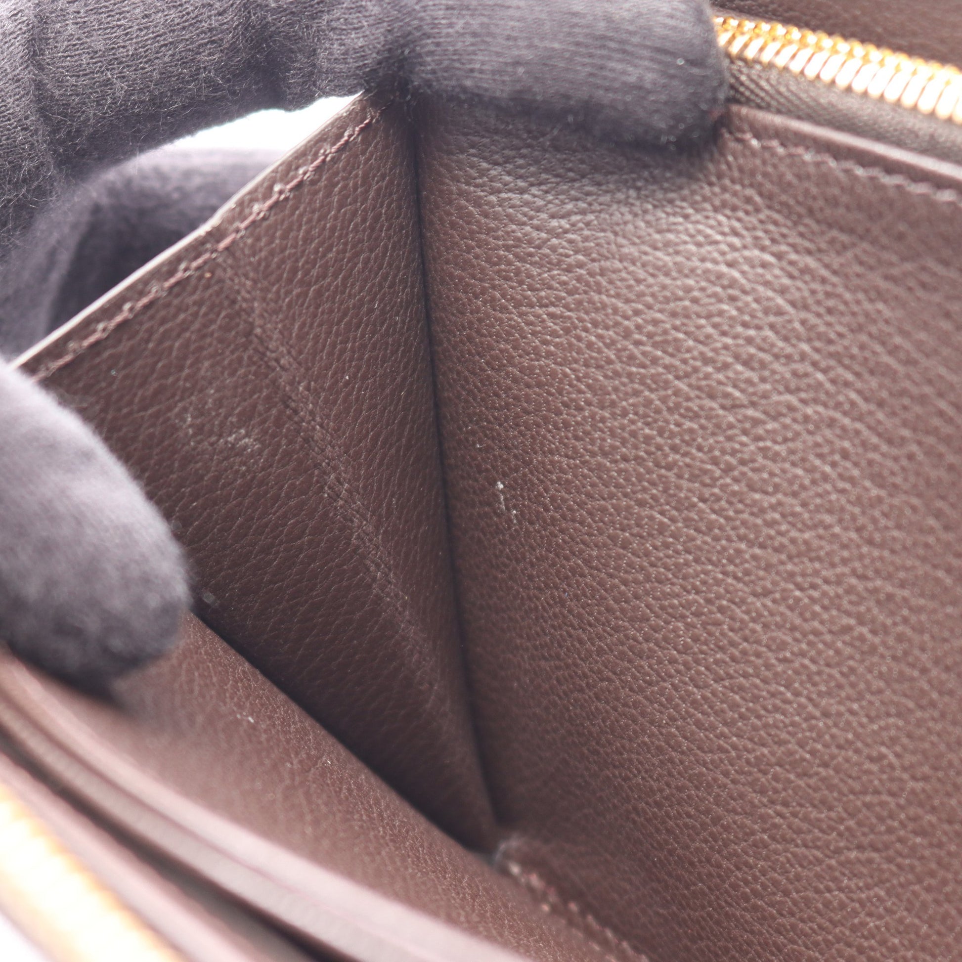 ジッピーウォレット モノグラム ラウンドファスナー長財布 パイソン ブラウン ルイヴィトン 財布・小物 LOUIS VUITTON