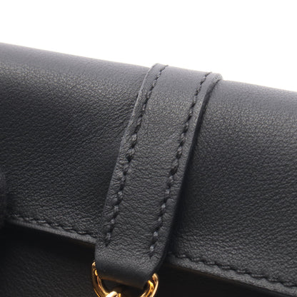 グレナン コンパクト コインケース ヴォースイフト ブラック ゴールド金具 K刻印 エルメス 財布・小物 HERMES