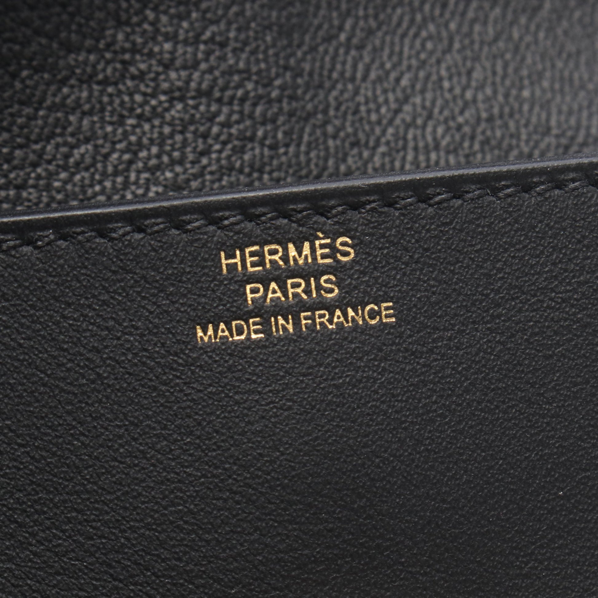 グレナン コンパクト コインケース ヴォースイフト ブラック ゴールド金具 K刻印 エルメス 財布・小物 HERMES