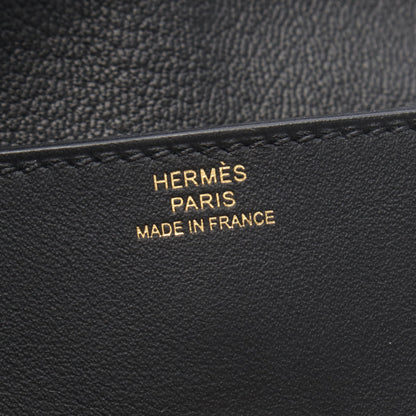 グレナン コンパクト コインケース ヴォースイフト ブラック ゴールド金具 K刻印 エルメス 財布・小物 HERMES