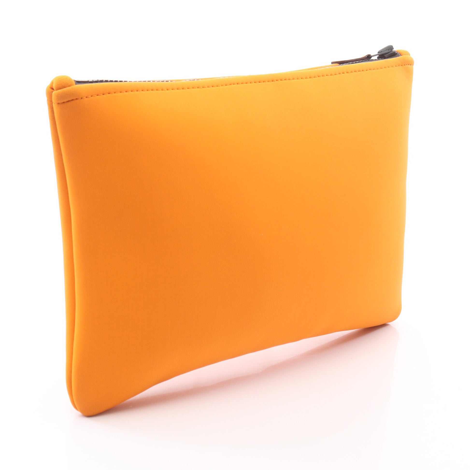 ネオバン タラサMM ブラック金具 ポーチ ネオプレン オレンジ エルメス 財布・小物 HERMES