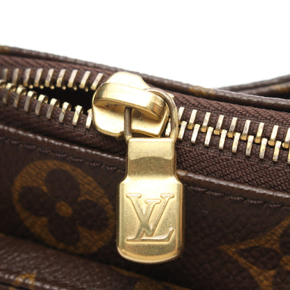 ヴィバシテMM モノグラム ショルダーバッグ PVC レザー ブラウン ルイヴィトン バッグ LOUIS VUITTON