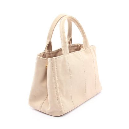 CANAPA カナパ 2WAY ハンドバッグ トートバッグ キャンバス ベージュ プラダ バッグ PRADA
