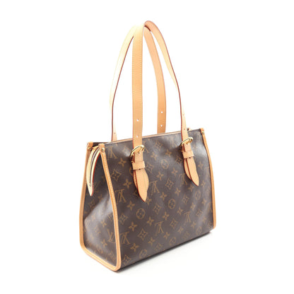 ポパンクール オ モノグラム ショルダーバッグ トートバッグ PVC レザー ブラウン ルイヴィトン バッグ LOUIS VUITTON