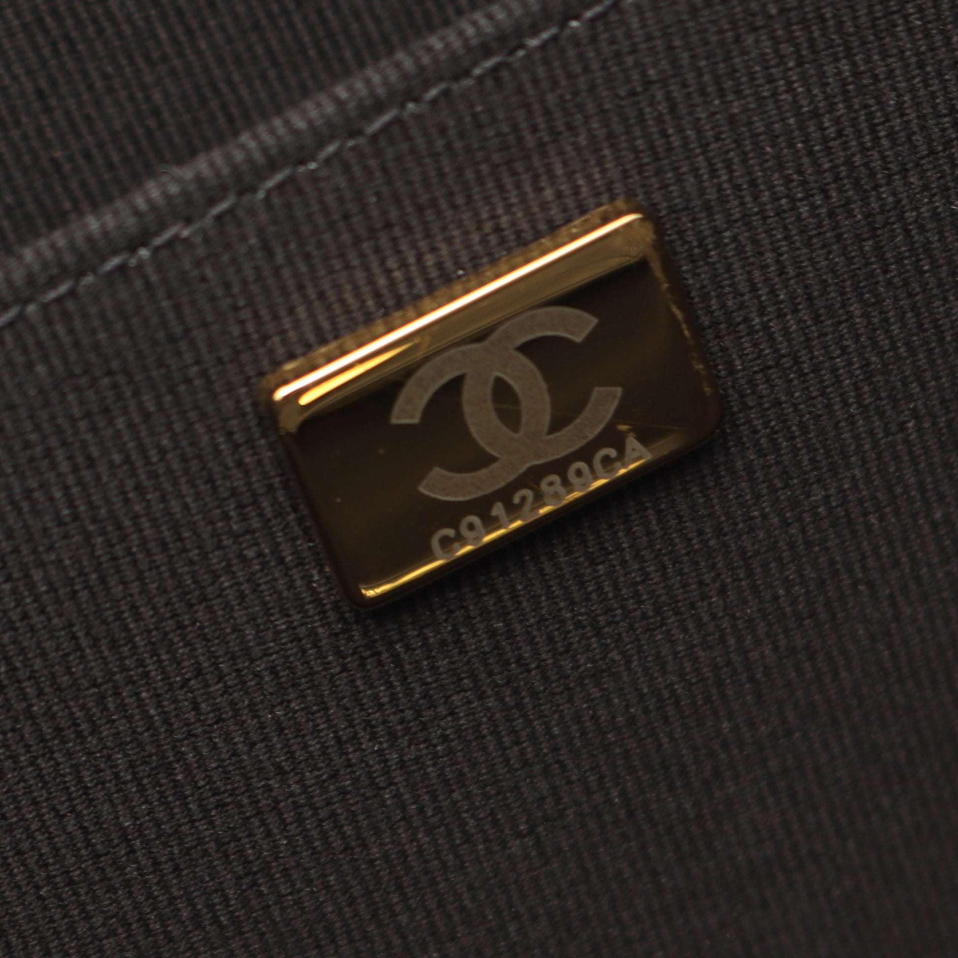 マトラッセ ハンドバッグ トートバッグ ソフトキャビアスキン ブラック ゴールド金具 シャネル バッグ CHANEL