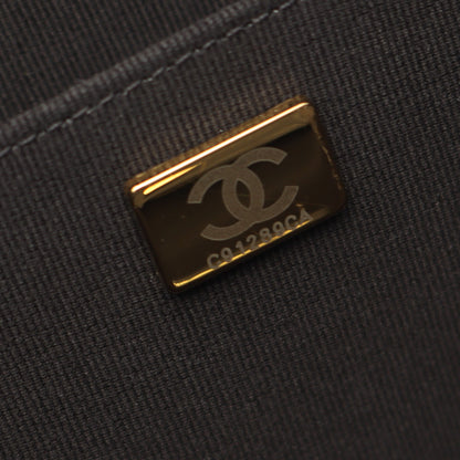 マトラッセ ハンドバッグ トートバッグ ソフトキャビアスキン ブラック ゴールド金具 シャネル バッグ CHANEL