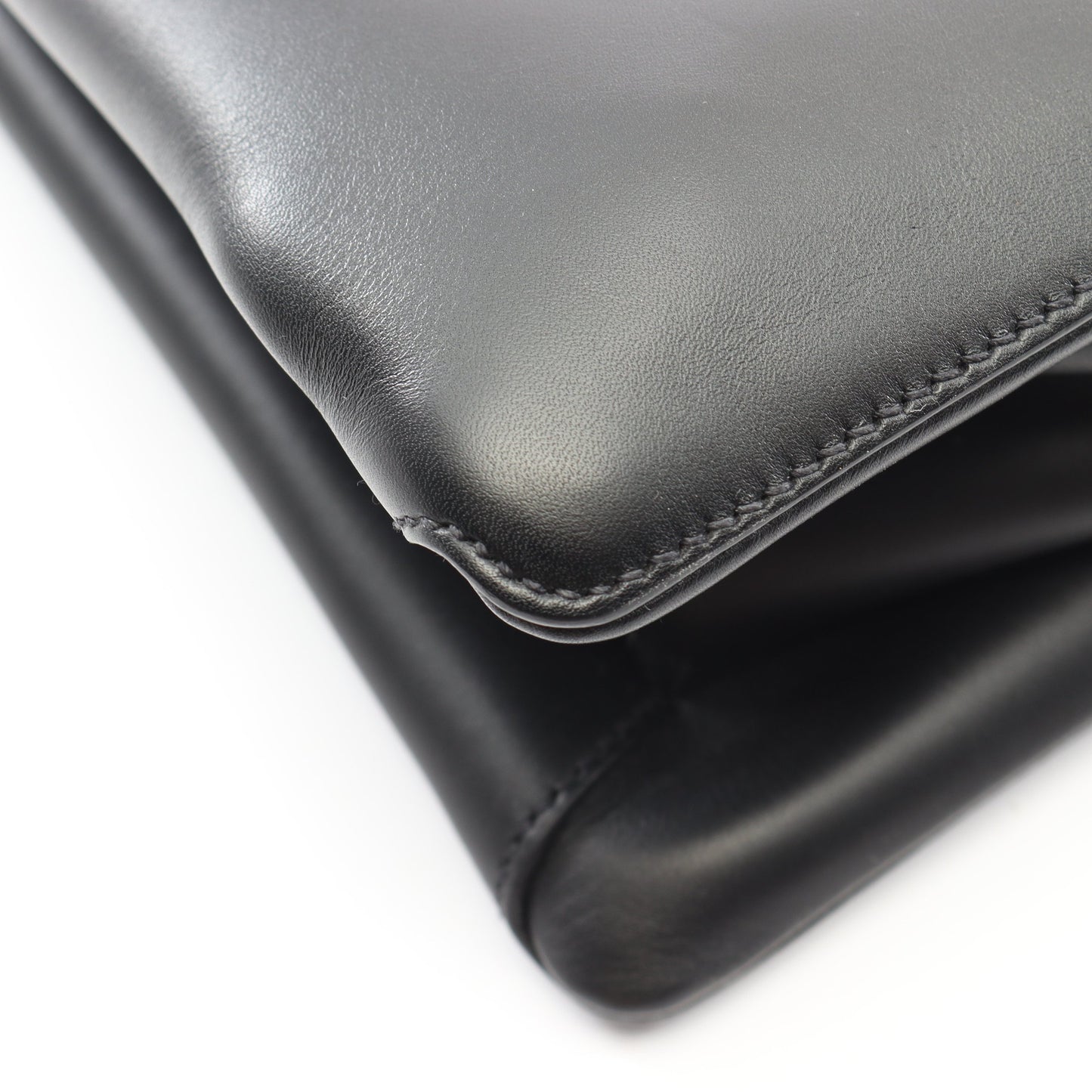 NEW CAL F2WAY ハンドバッグ トートバッグ レザー ブラック プラダ バッグ PRADA