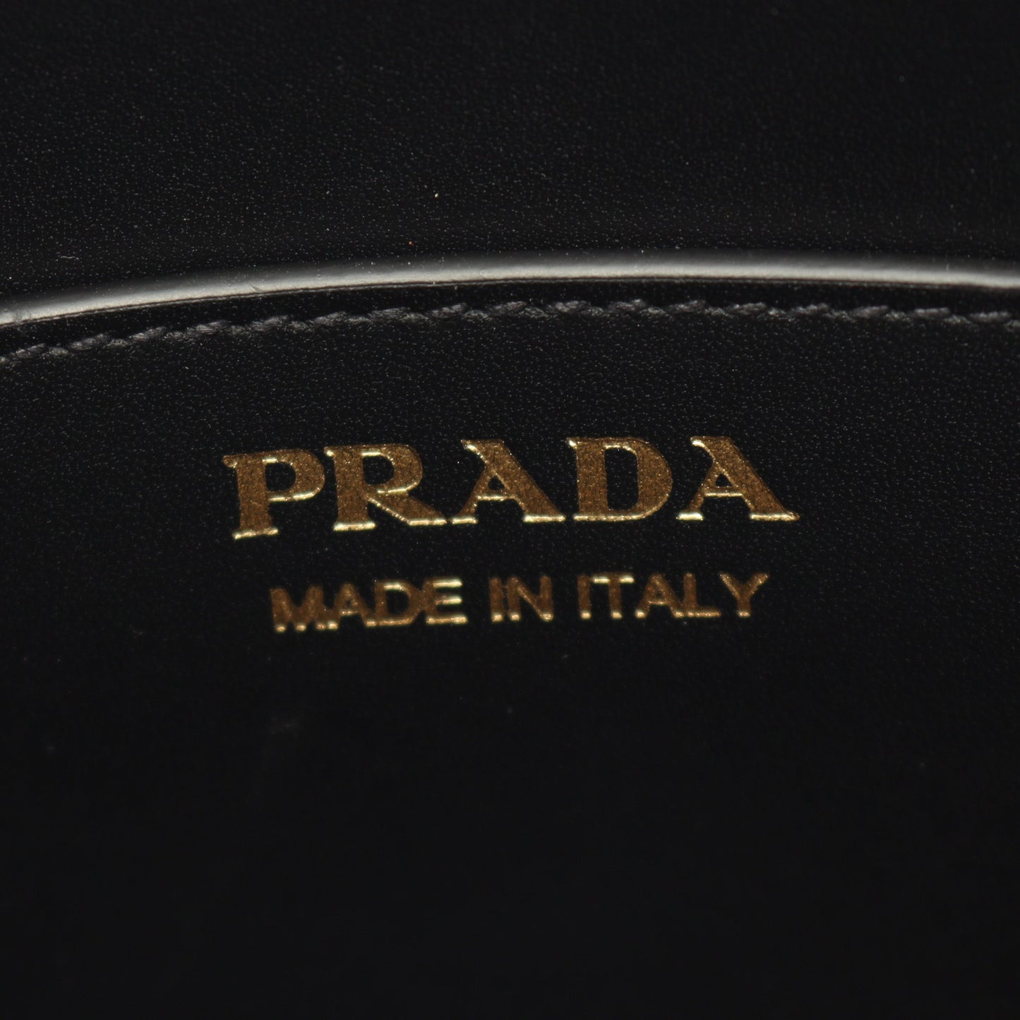 NEW CAL F2WAY ハンドバッグ トートバッグ レザー ブラック プラダ バッグ PRADA
