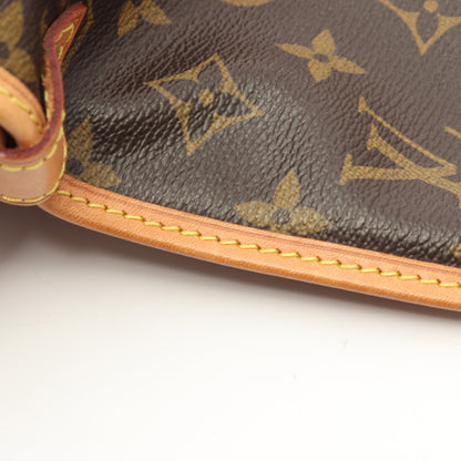 ソミュールMM モノグラム ショルダーバッグ PVC レザー ブラウン ルイヴィトン バッグ LOUIS VUITTON