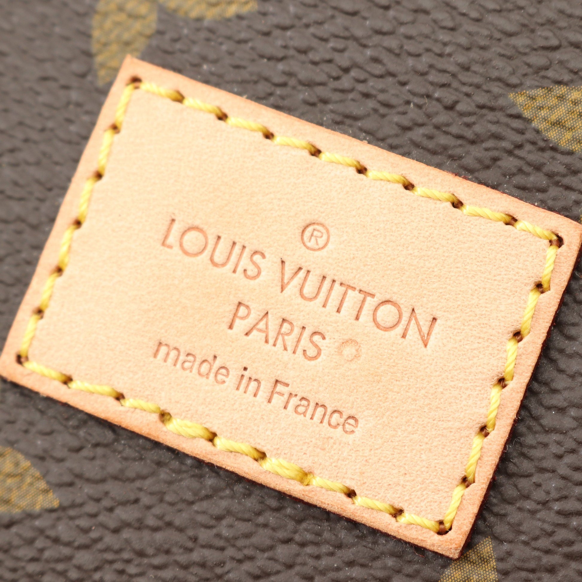 ソミュールMM モノグラム ショルダーバッグ PVC レザー ブラウン ルイヴィトン バッグ LOUIS VUITTON