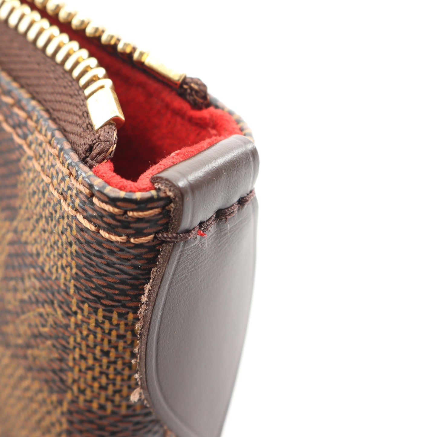 サレヤPM ダミエエベヌ ハンドバッグ トートバッグ PVC レザー ブラウン ルイヴィトン バッグ LOUIS VUITTON